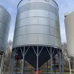 2019 Meridian 10,301 bu 6 Ring Hopper Bottom Grain Bin
 UNRESERVED