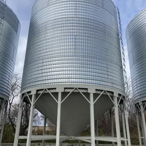 Meridian 8,500 bu 5 Ring Hopper Bottom Grain Bin
 UNRESERVED