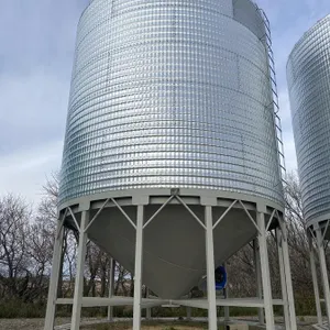 Meridian 8,500 bu 5 Ring Hopper Bottom Grain Bin
 UNRESERVED