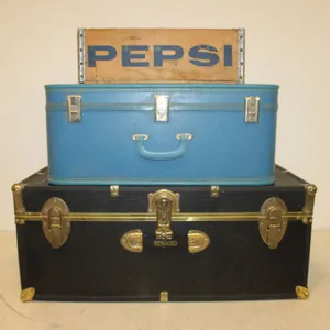 Seward Trunk, Suitcase & Pepsi Crate