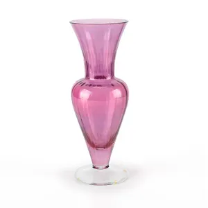 Amethyst Art Glass Vase