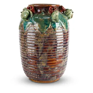 Studio Art Pottery Frog Vase
