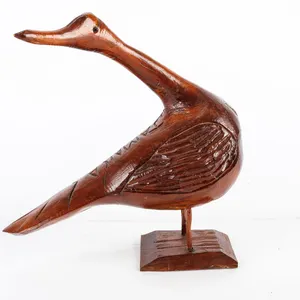 Wood Bird Sculpture