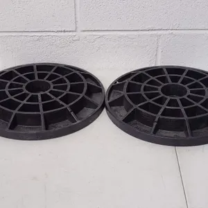 Two 12" Ag-Co Footing Pads