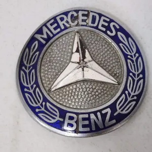 Vintage Mercedez Radiator Grille Badge