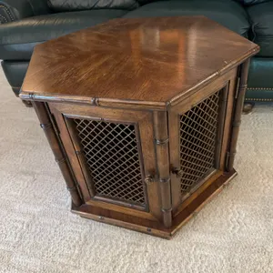 Hex shaped side table