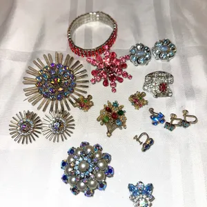 Vintage rhinestone jewelry