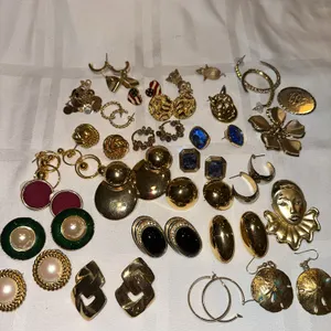 Costume jewelry earrings