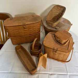 Longaberger Handwoven Baskets USA, Assorted Styles