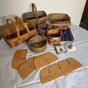 Longaberger Handwoven Baskets & Extras