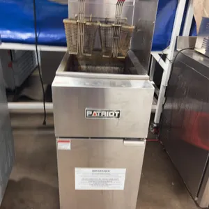 Patriot PT-GF122KNG Commercial Gas Fryer with Dual Baskets