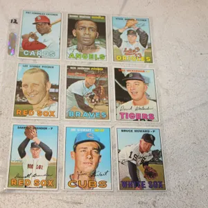 Vintage Topps Baseball Cards