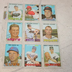 Vintage Topps Baseball Cards