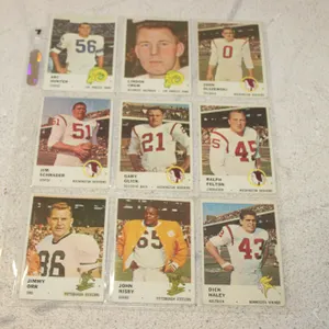 Vintage Football Trading Cards
