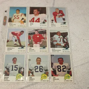 Vintage Football Trading Cards