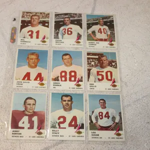 Vintage Football Trading Cards