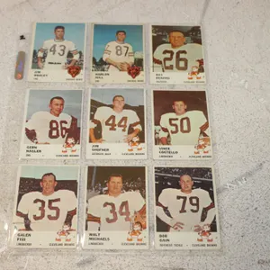 Vintage Football Trading Cards