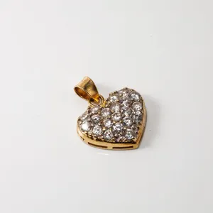 14K Gold Heart Pendant