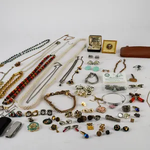 Large Collection of Vintage Jewelry