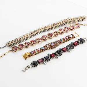 Sparkly Vintage Costume Jewelry Necklaces and Bracelets- Bling!