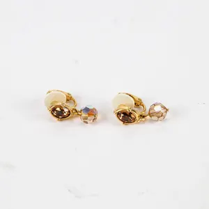 Vintage SWAROVSKI Clip-on Earrings