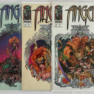 Angela #1-3 Complete Mini Series Set - Image Comics - 1994
