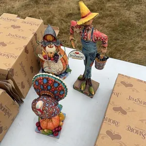 Jim Shore figures - Fall, Thanksgiving