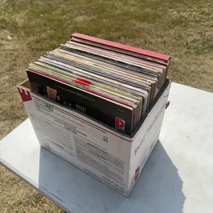 Christmas LP records