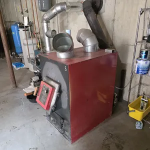 (#5) United States Stove Company Hot Blast Wood Burning Hot Air Furnace