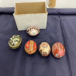 UKRAINIAN EASTER EGGS - (5)