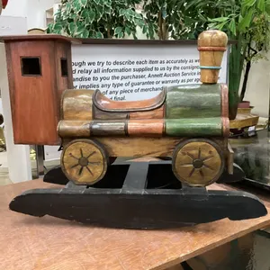 WOOD KIDS ROCKING TRAIN