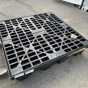 JustRite 4-Drum Spill Pallet w/ Drain
 UNRESERVED