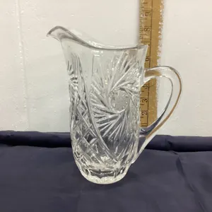 PINWHEEL CRYSTAL PITCHER