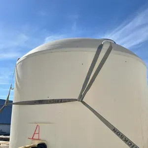 1250 gal poly tank, “A”