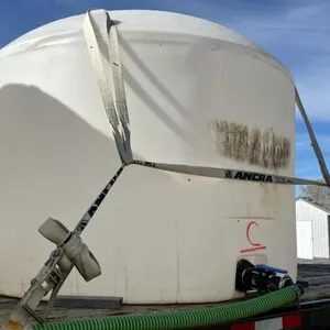 1250 gal poly tank, “C”
