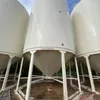 4000 bushel Meridian Grain Max hopper bottom bin on double skid, Bin#4, S/N 6265397