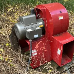 5 HP Meridian inline centrifugal aeration fan, Fan #2, S/N 000060