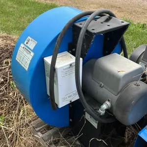 7 HP Grain Guard inline centrifugal aeration fan, Fan #4, S/N 200917942
