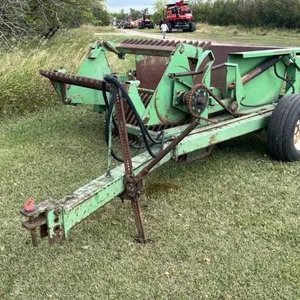 Crown rotary ground drive stone picker, S/N 1412