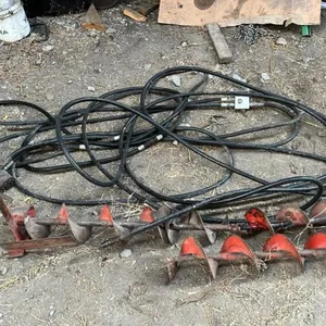 3 section Wheat Heart bin sweep