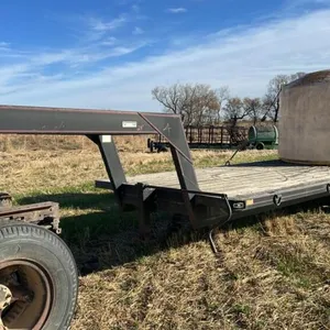 24’ Real Industries t/a gooseneck 5th wheel trailer, VIN: 2R9G8FC25R1020281