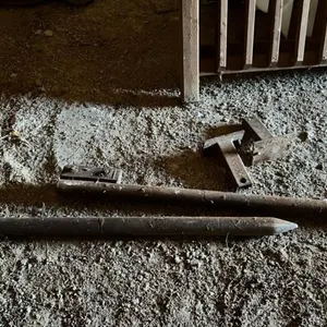 Pair of HD bolt in bale forks