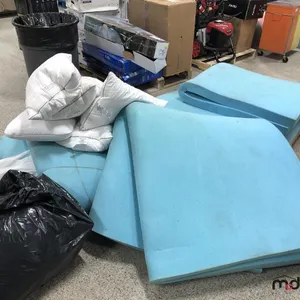 (7) Pillows and (3) Memory Foam Mattress Toppers
 UNRESERVED
