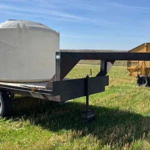 14’ x 8’ Homemade gooseneck t/a flat deck trailer, Owner: David R Cook, Seller: Fraser Auction ______________________
