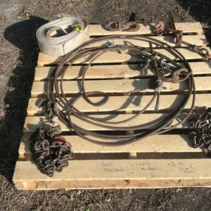 Pallet of Cable and chain