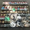 Pallet of asst’d belts and pulleys