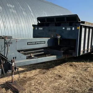 Leon 585 Silver-Spreader t/a manure spreader, S/N 580507137