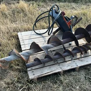 Wheatheart bucket mount post hole auger