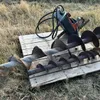 Wheatheart bucket mount post hole auger