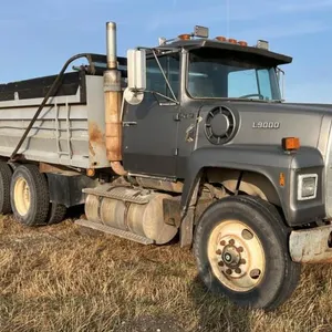 1987 Ford L9000 t/a Gravel truck, 598,067 showing,  VIN: 1FDYU90W6HVA32316, Owners: Calvin  S Wilson, Teddy J Wilson, Seller: Fraser Auction _________